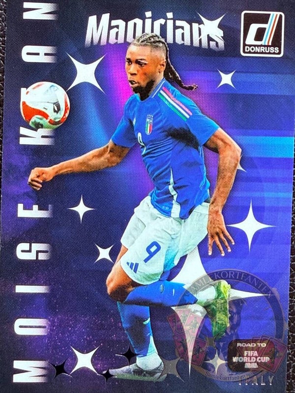 Panini Donruss Road to FIFA World Cup 26 Moise Kean