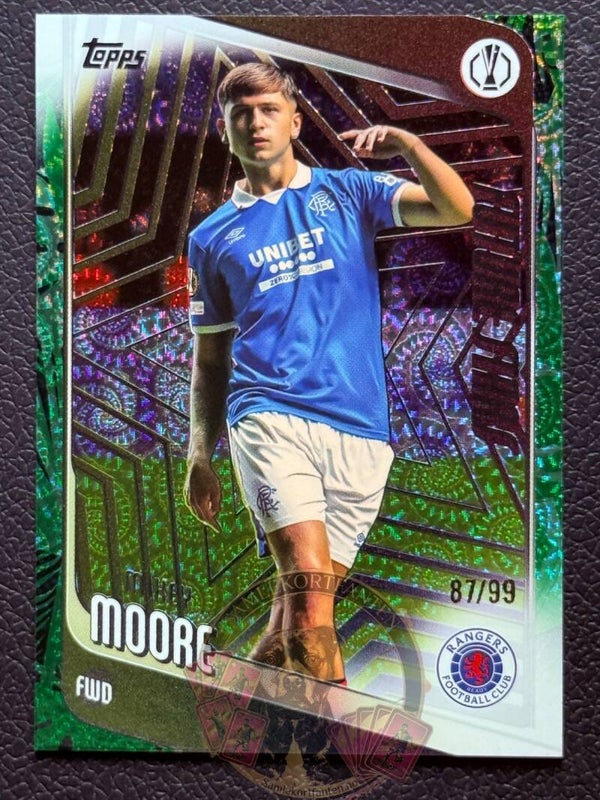 Topps UCC Carnaval 25/26 Mikey Moore nummerert 87/99