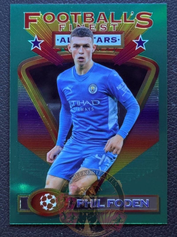 Topps Finest 21/22 - Phil Foden Finest All-Stars