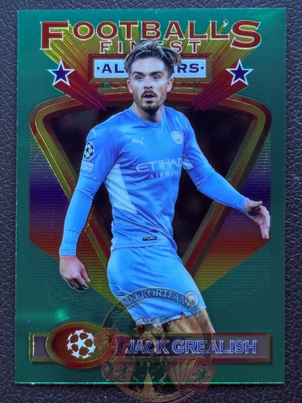 Topps Finest 21/22 - Jack Grealish Finest All-Stars