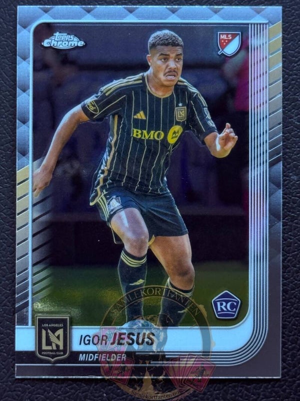 Topps MLS Chrome 25/26 Igor Jesus RC