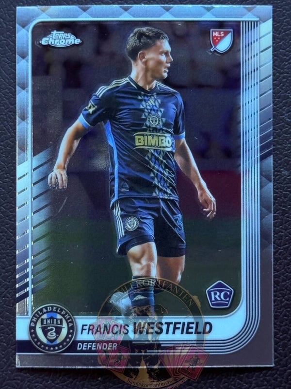 Topps MLS Chrome 25/26 Francis Westfield RC