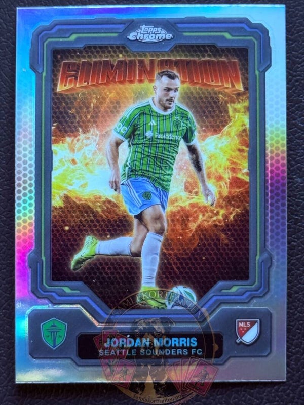 Topps MLS Chrome 25/26 Jordan Morris Parallel