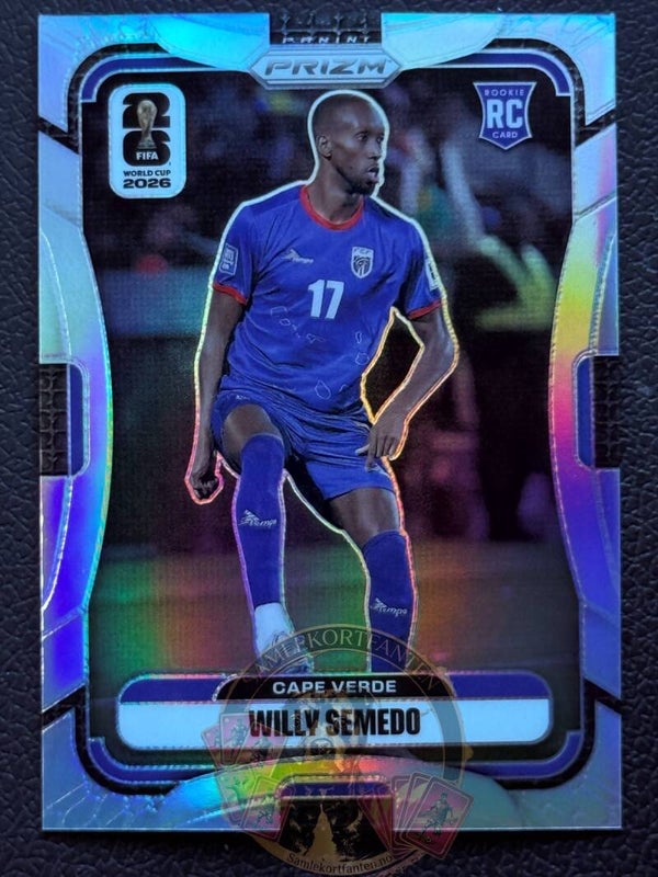 Panini Prizm World Cup Fifa 2026 Willy Semedo RC Parallel
