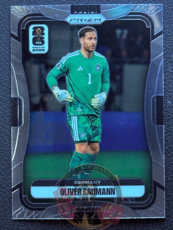Panini Prizm World Cup Fifa 2026 Oliver Baumann