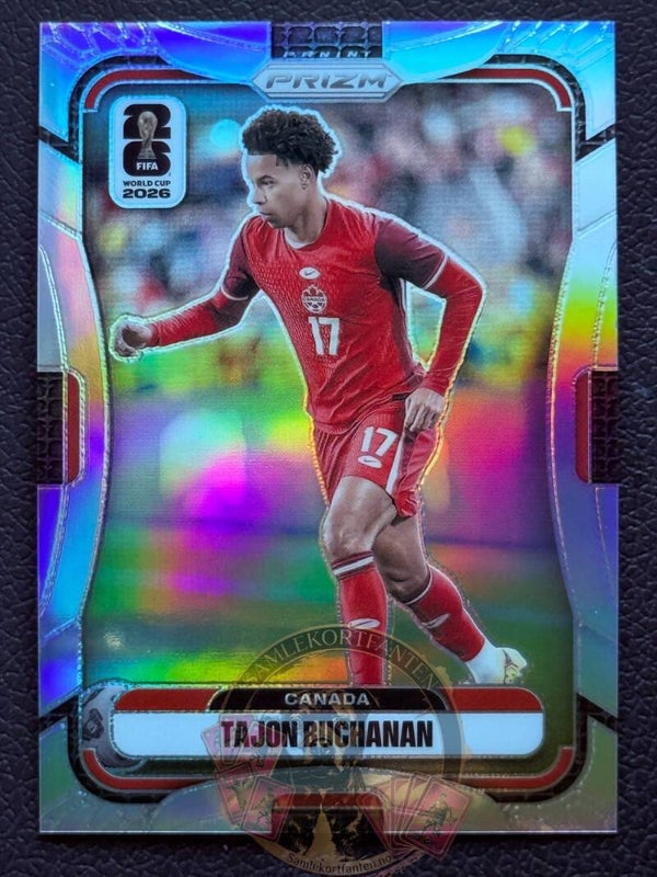 Panini Prizm World Cup Fifa 2026 Tajon Buchanan Parallel