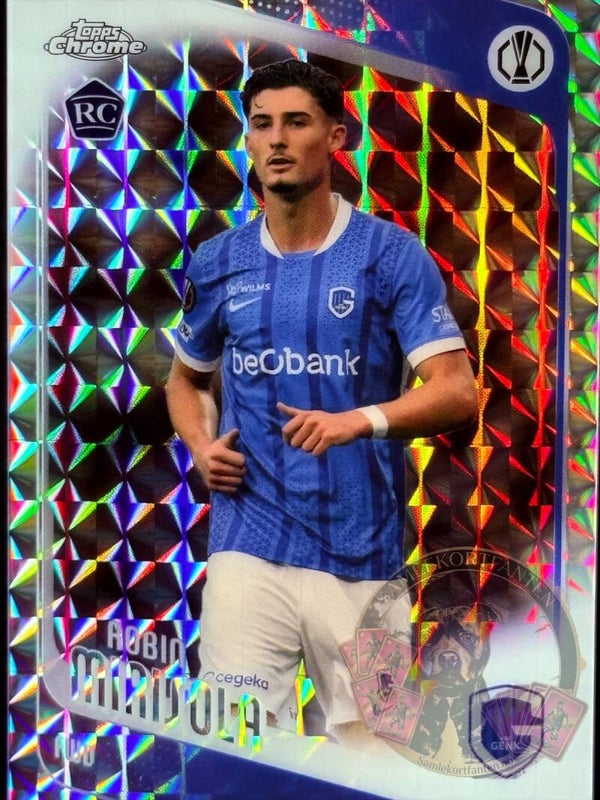 Topps UCC Chrome 25/26 Robin Mirisola RC Parallel