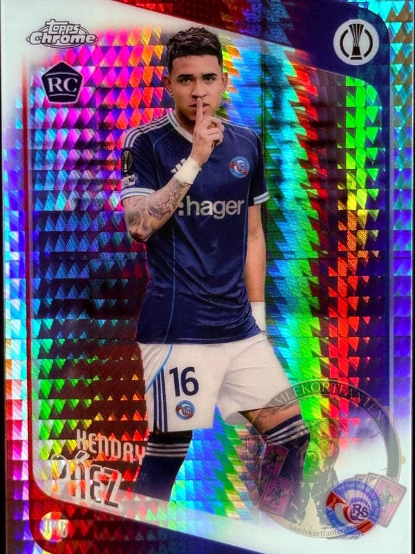 Topps UCC Chrome 25/26 Kendry Páez - RC Parallel