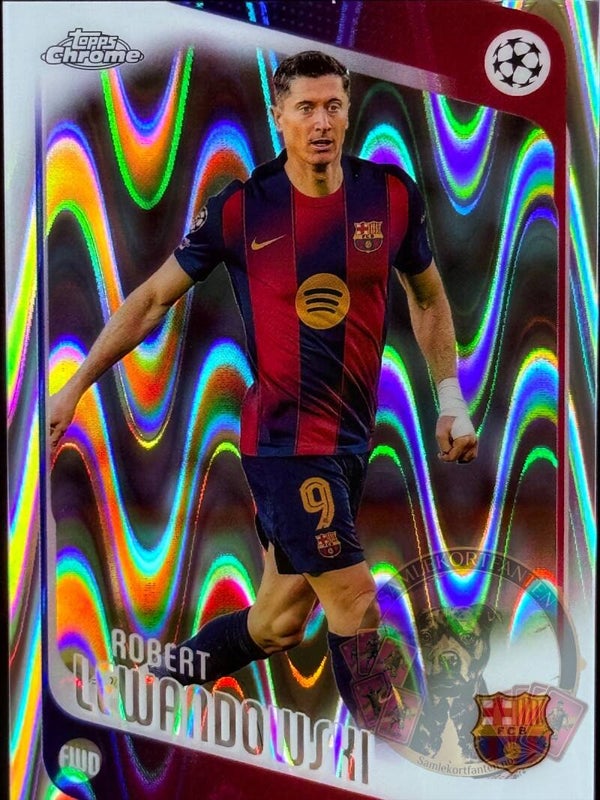 Topps UCC Chrome 25/26 Robert Lewandowski Parallel