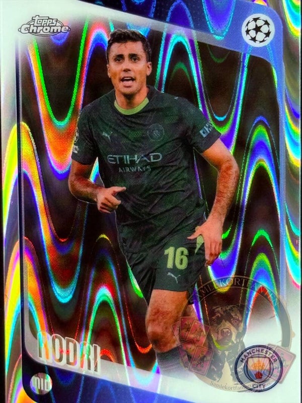 Topps UCC Chrome 25/26 Rodri Parallel