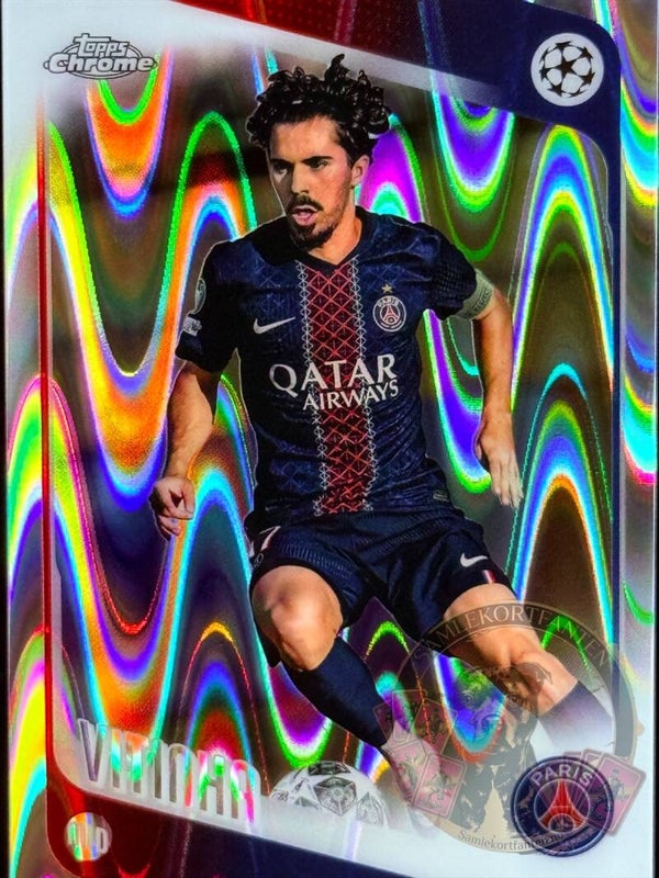 Topps UCC Chrome 25/26 Vitinha Parallel