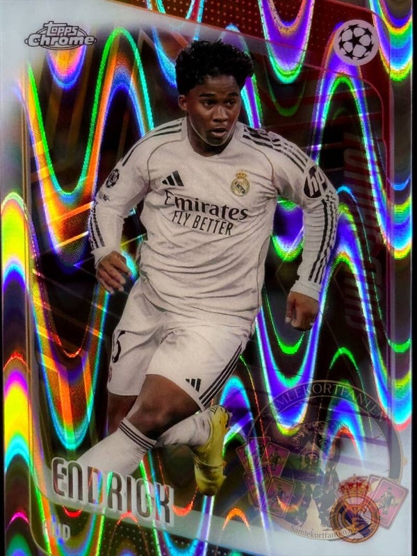 Topps UCC Chrome 25/26 Endrick Parallel
