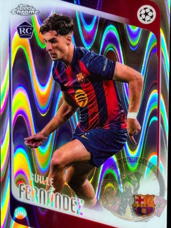 Topps UCC Chrome 25/26 Guille Fernández -  RC Parallel