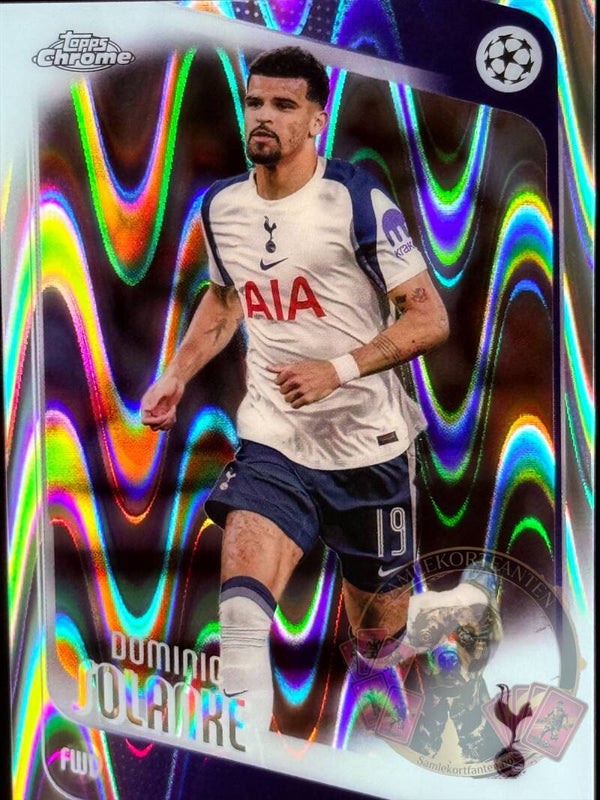 Topps UCC Chrome 25/26 Dominic Solanke Parallel