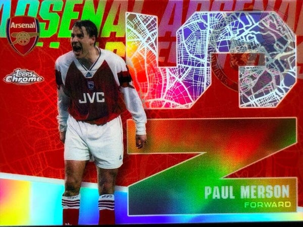 Topps Arsenal Chrome 25/26 Paul Merson