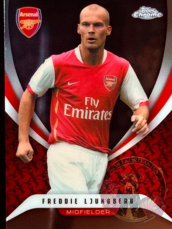Topps Arsenal Chrome 25/26 Freddie Ljungberg