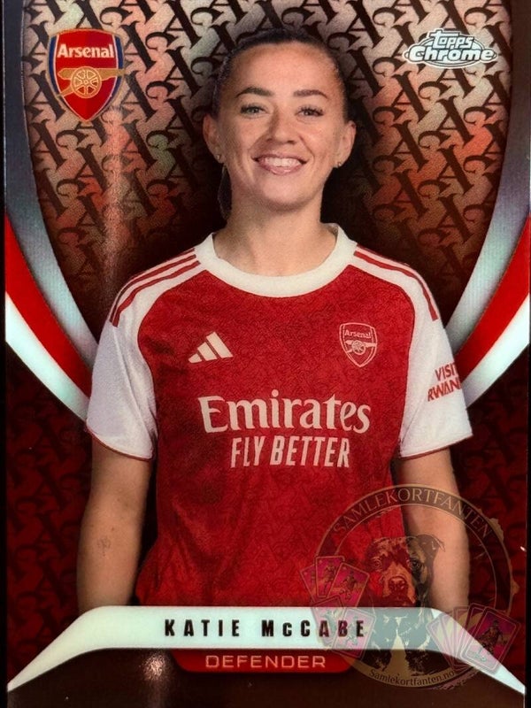 Topps Arsenal Chrome 25/26 Katie McCabe