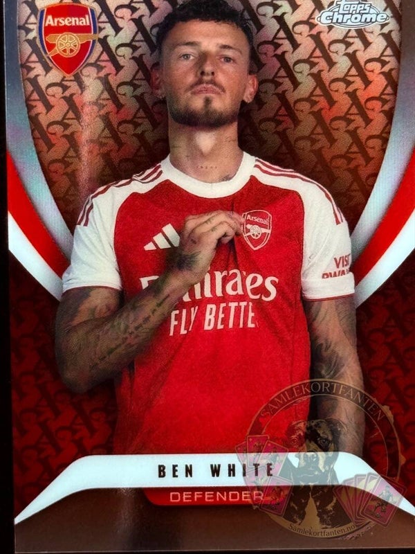 Topps Arsenal Chrome 25/26 Ben White