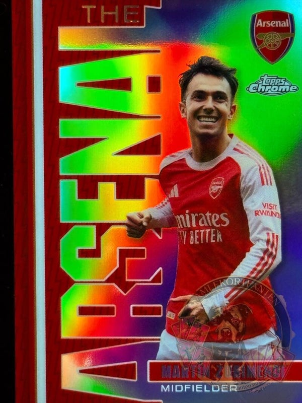 Topps Arsenal Chrome 25/26 Martín Zubimendi