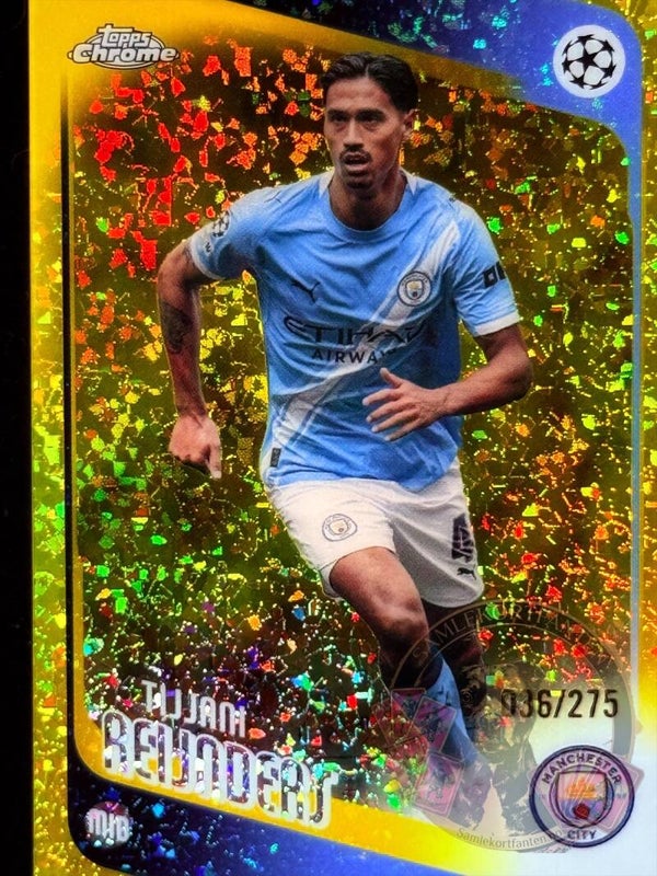 Topps UCC Chrome 25/26 Georgi Tijjani Reijnders nummerert 036/275