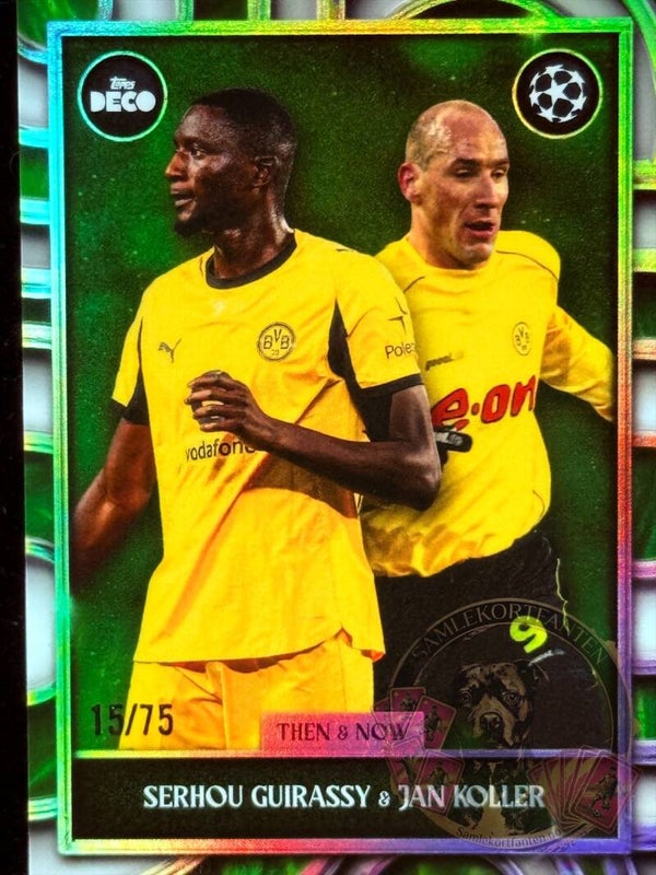 Topps Deco Guirassy / Koller nummerert 15/75
