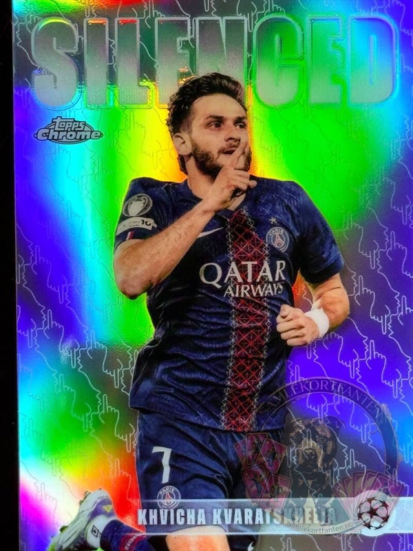 Topps UCC Chrome 25/26 Khvicha Kvaratskhelia