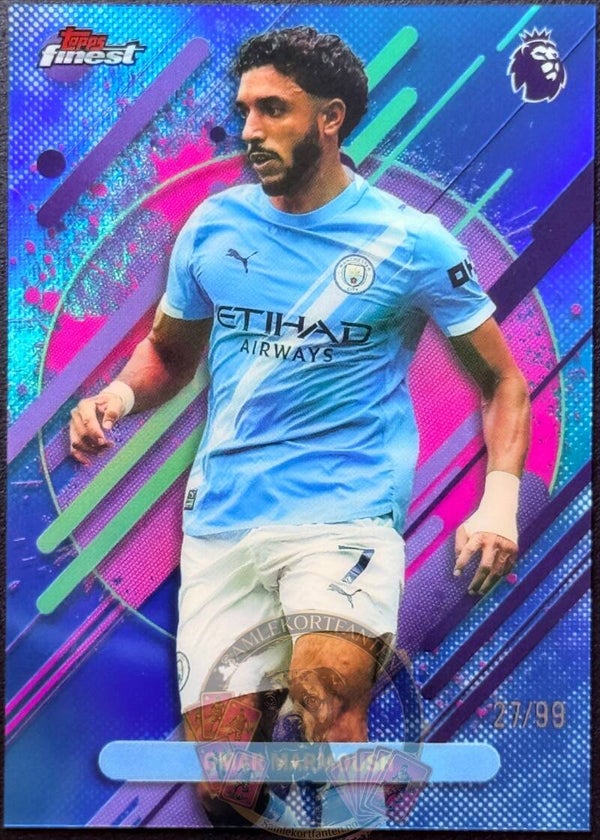 Topps Finest Premier League 25/26 Omar Marmoush nummerert 27/99