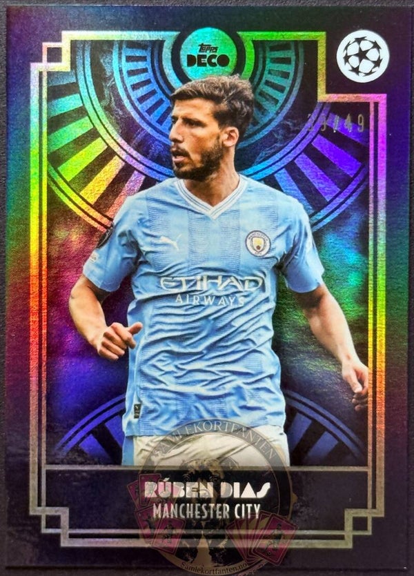 Topps Deco UCC 23/24 Ruben Dias nummerert 39/49