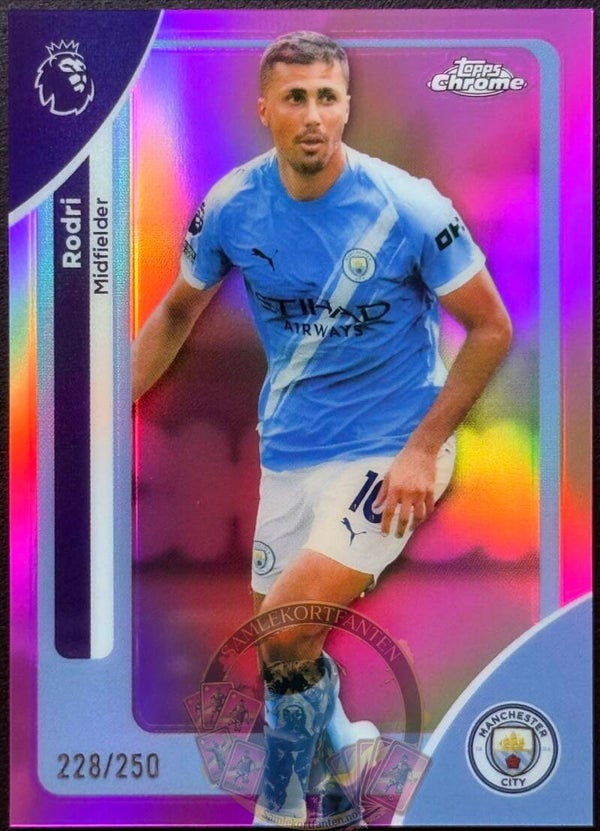 Topps Premier League 25/26 Rodri nummerert 228/250