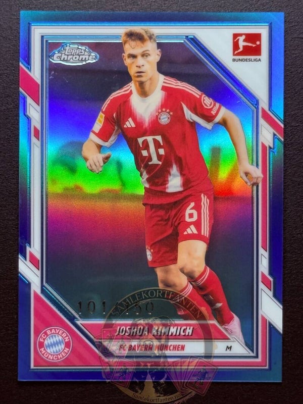 Topps Bundesliga Chrome 25/26 Joshua Kimmich Parallel nummerert 101/150
