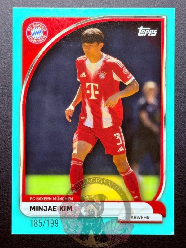Topps Bayern München Fan Set Minjae Kim nummerert 185/199