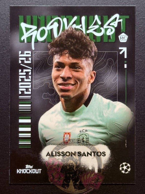 Topps Knockout 25/26 - Alisson Santos RC