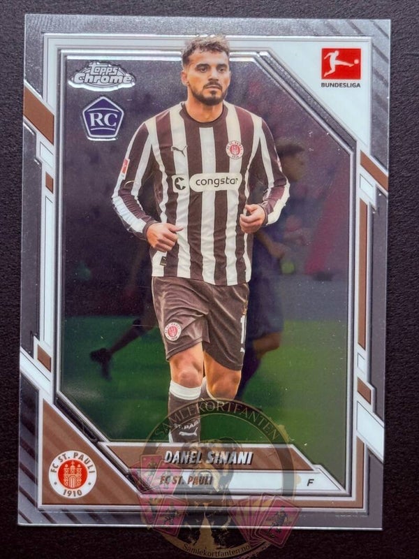 Topps Bundesliga Chrome 25/26 Danel Sinani RC