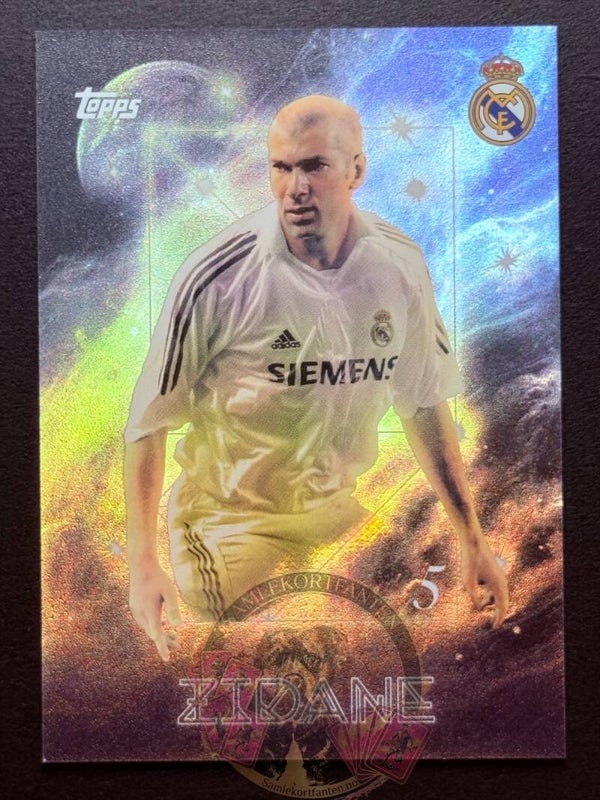 Topps Real Madrid Los Blancos 25/26 Zinedine Zidane Parallel