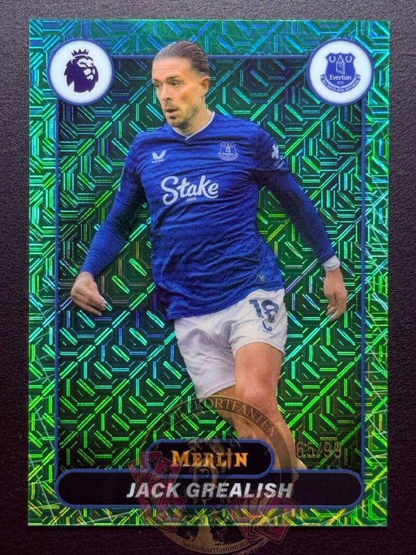 Topps Merlin 25/26 Jack Grealish Parallel nummerert 65/99