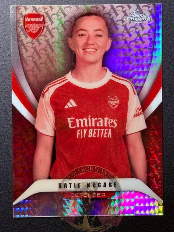 Topps Arsenal Chrome 25/26 Katie McCabe Parallel