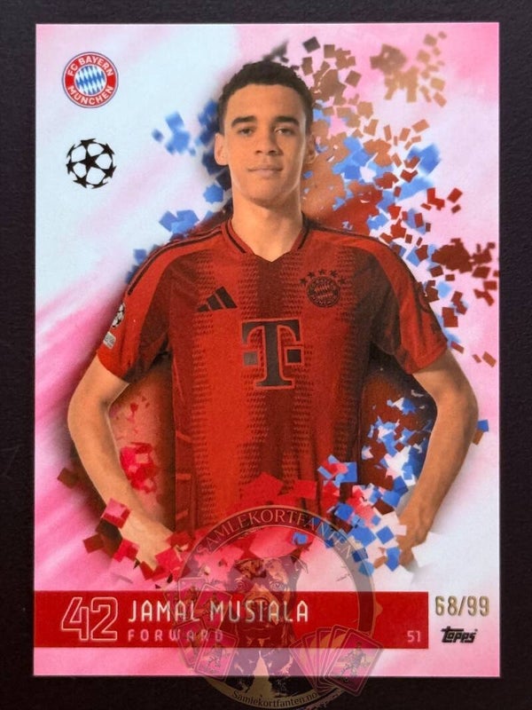 Topps Total Football 23/24 - Jamal Musiala nummerert 68/99