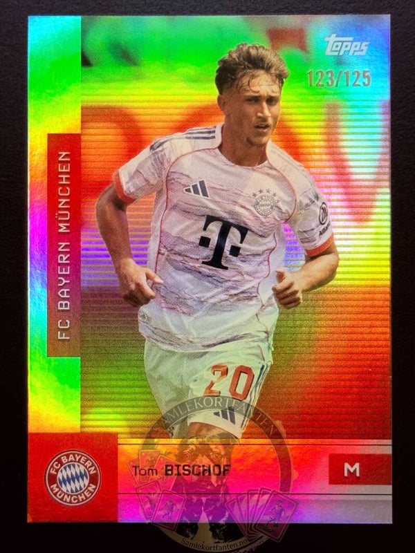 Topps Bayern München Team Set 25/26 Tom Bischof 123/125
