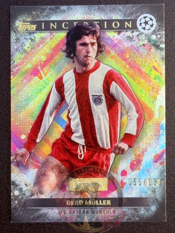 Topps Inception 24/25 Gerd Müller 055/199