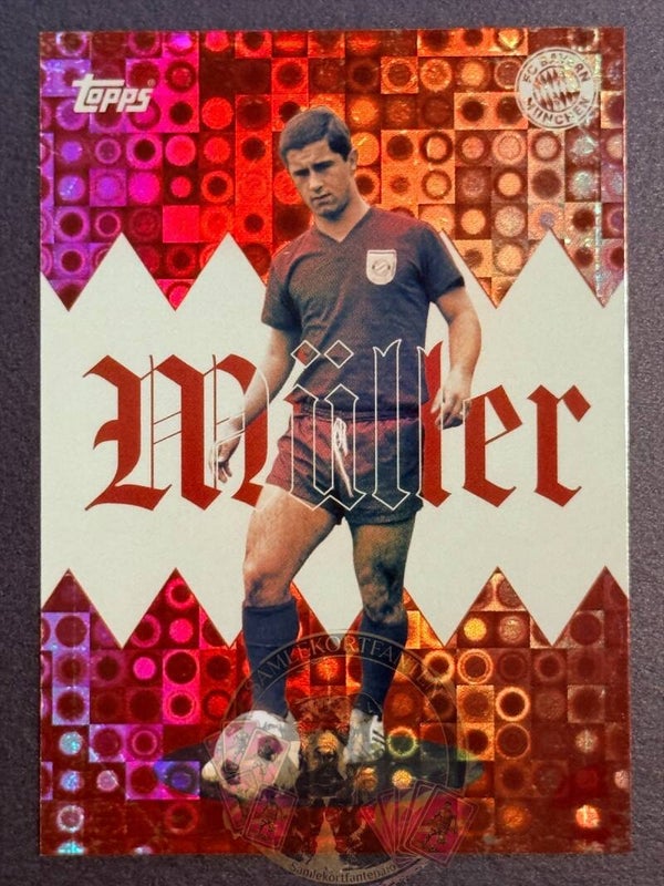 Topps Bayern München Team Set 25/26 Gerd Müller Parallel