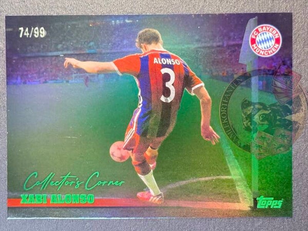 Topps Bayern München Team Set 25/26 Xabi Alonso nummerert 74/99