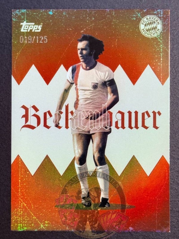 Topps Bayern München Team Set 25/26 Franz Beckenbauer 019/125