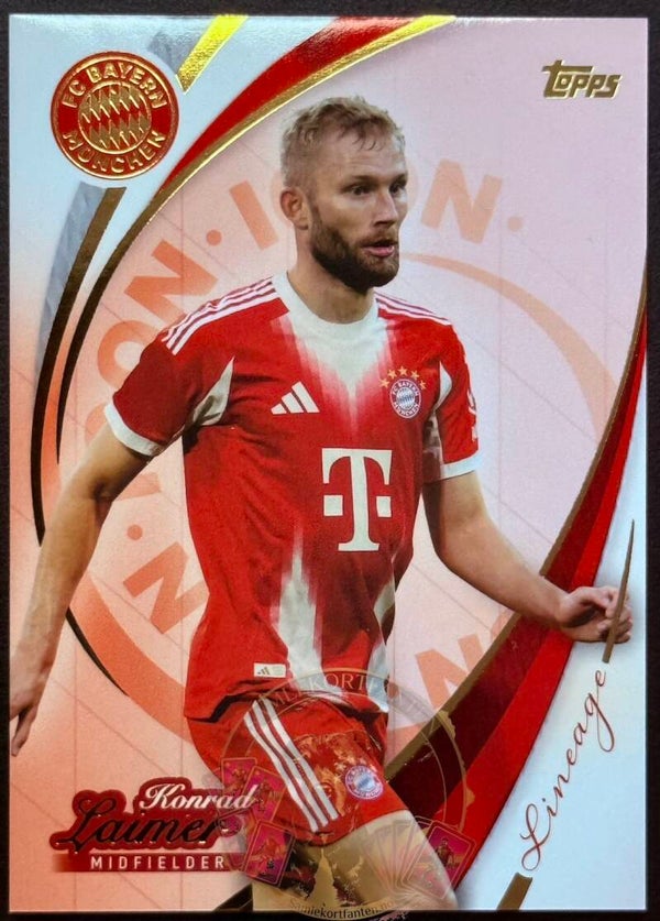 Topps Bayern München Lineage 25/26 Konrad Laimer