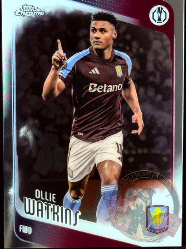 Topps UCC Chrome 25/26 Ollie Watkins