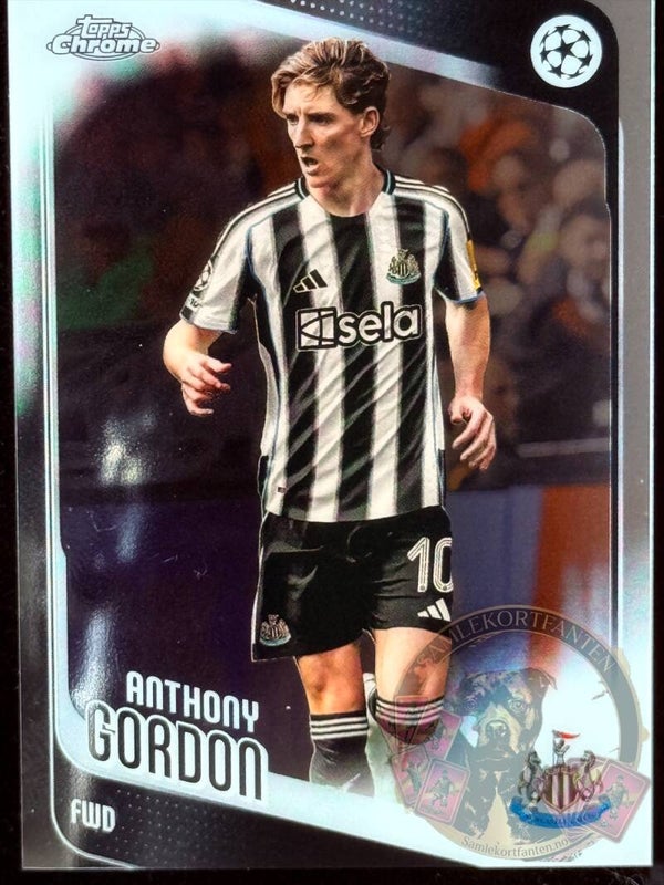 Topps UCC Chrome 25/26 Anthony Gordon