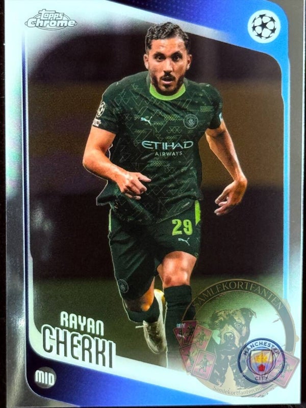 Topps UCC Chrome 25/26 Rayan Cherki