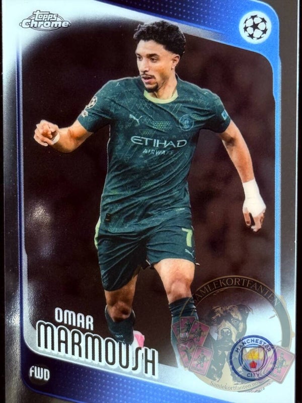 Topps UCC Chrome 25/26 Omar Marmoush
