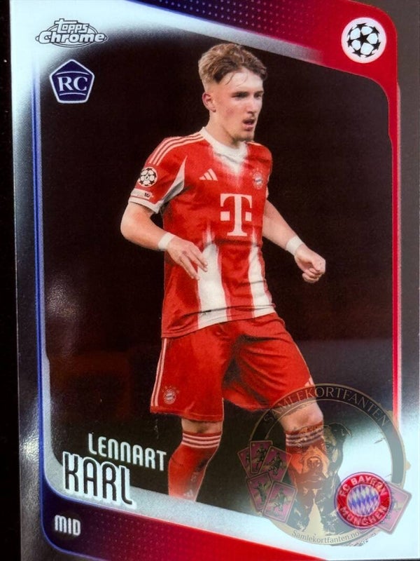 Topps UCC Chrome 25/26 Lennart Karl RC