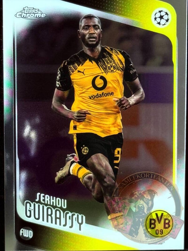 Topps UCC Chrome 25/26 Serhou Guirassy