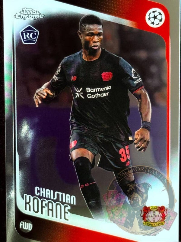 Topps UCC Chrome 25/26 Christian Kofane RC
